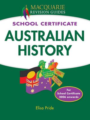 cover image of Macquarie Guide - SC Australian History